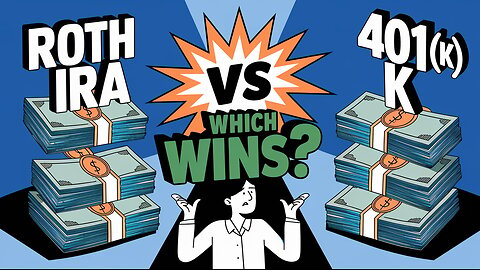 ROTH IRA vs 401(K): $100k IN → Which Is better?