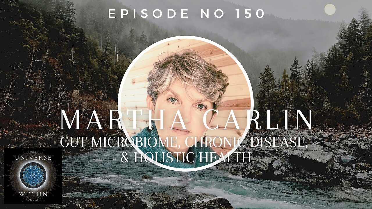 UWP Ep150 - Martha Carlin - Gut Microbiome, Chronic Disease, & Holistic Health