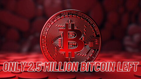 ONLY 2.5 MILLION BITCOIN LEFT ON EXCHANGES, BIG PUMP SOON