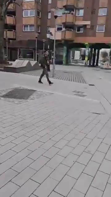 Clashes in Germany with hammers, axes and knives.