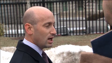 Deputy Chief of Staff Stephen Miller gives a press conference on the current mass deportations 🚔