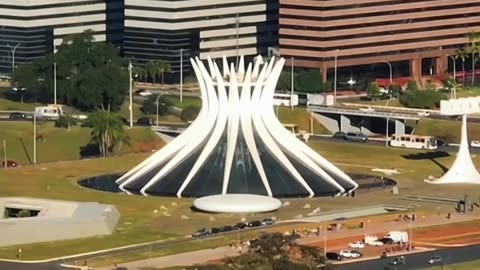 The Metropolitan Cathedral of Brasilia