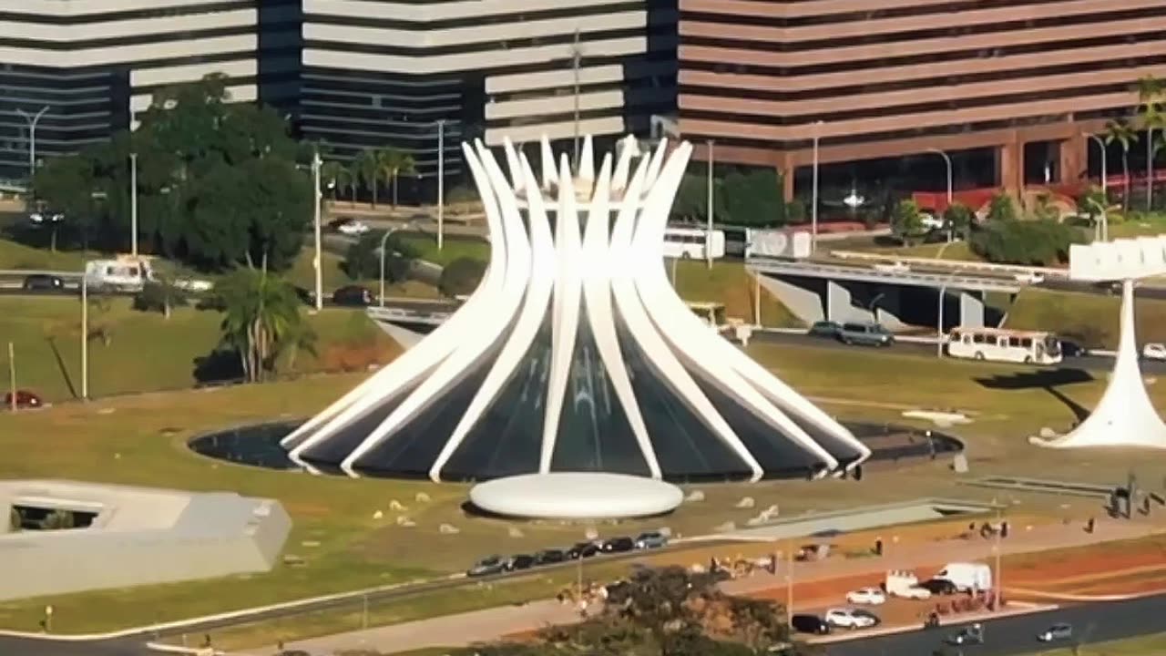 The Metropolitan Cathedral of Brasilia