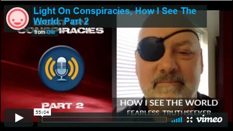 HowISee TheWorld Talks With Ole Dammegard of Light On Conspiracies Part 1 & 2