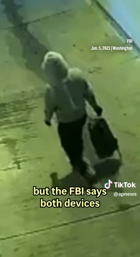 New Footage Of The Mysterious Pipe bomber.(Look it’s the pipe bomber everyone 🥱)