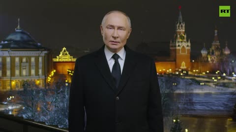 Putin addresses the nation on New Year's Eve