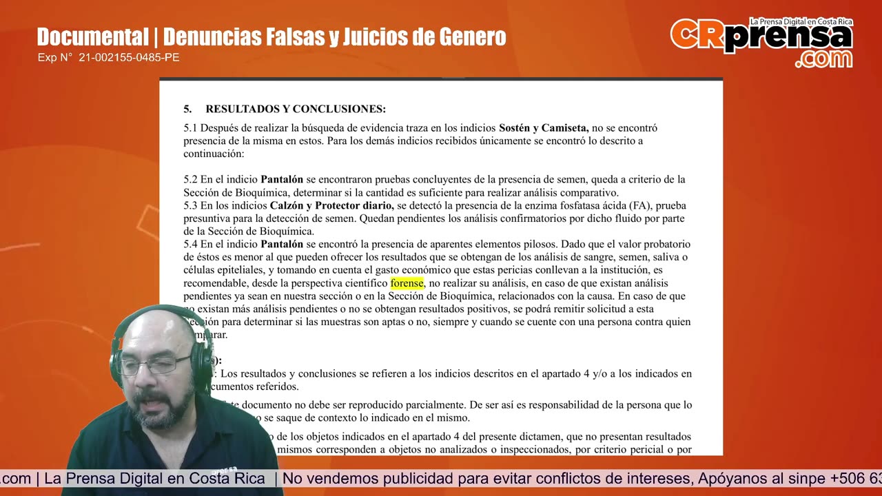 Estas son las pruebas que mantuvo a un hombre un año y tres meses en la cárcel