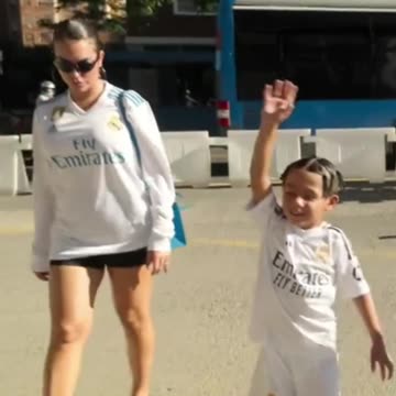 Cristiano's children and their mom