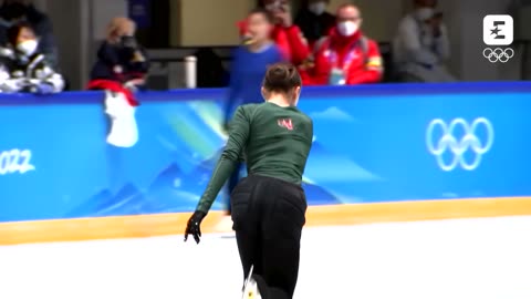 Kamila Valieva practices after being cleared to compete in Beijing=2022 Olympics(4k)