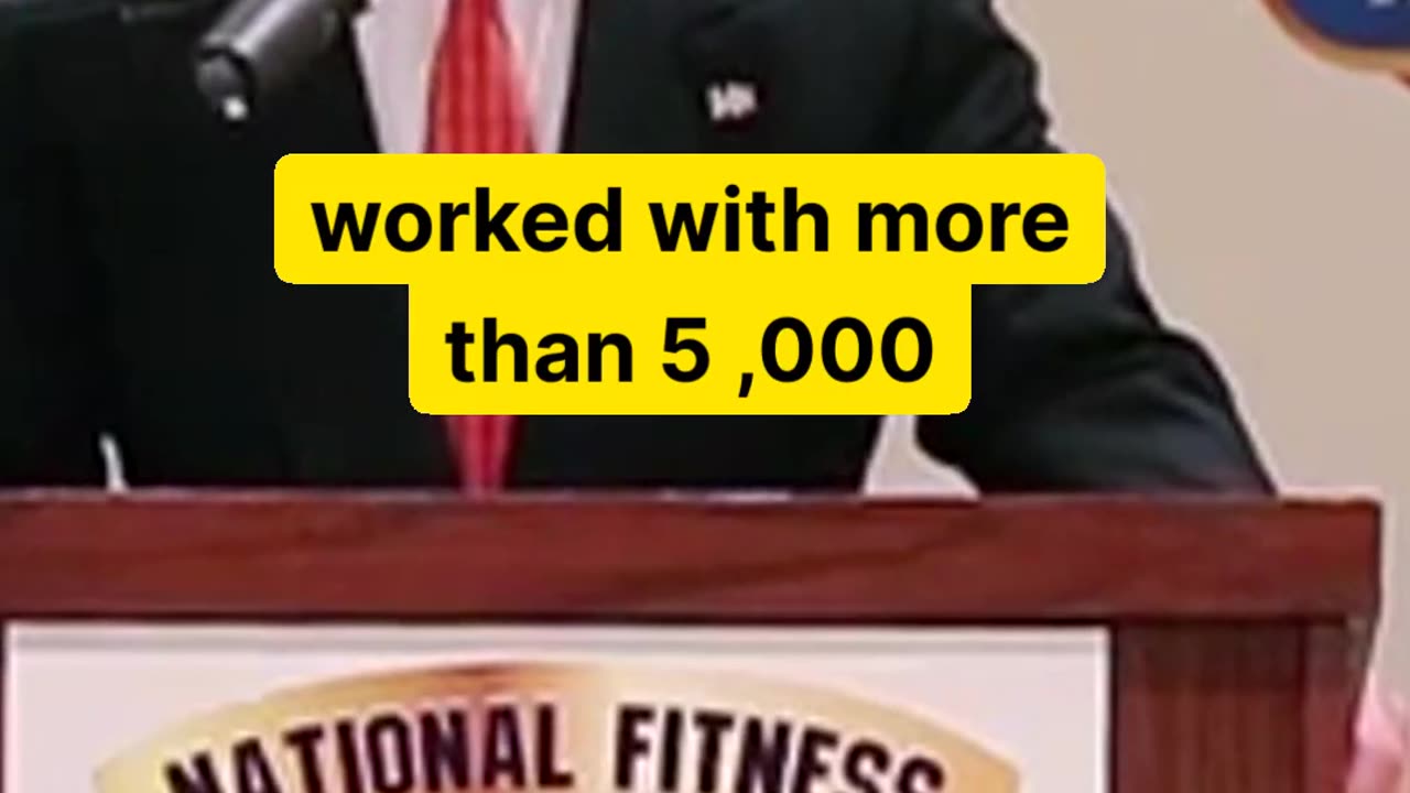 Joe Lupo Inducted into the National Fitness Hall of Fame 58 Years of Changing Lives