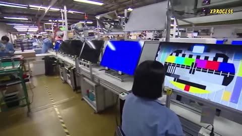 "Inside the World’s Largest TV Factory: Watch How Televisions Are Made!"