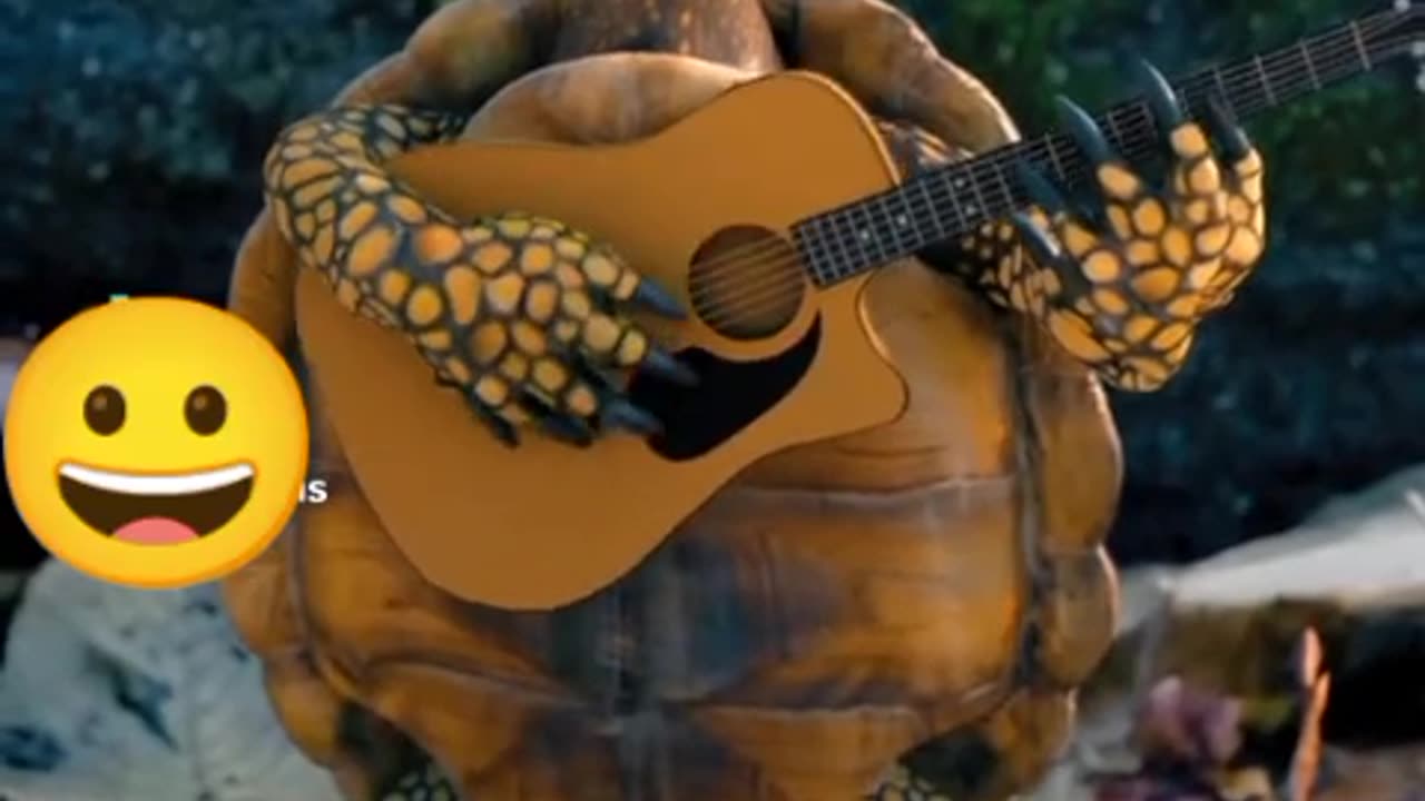 Turtle making music (94)