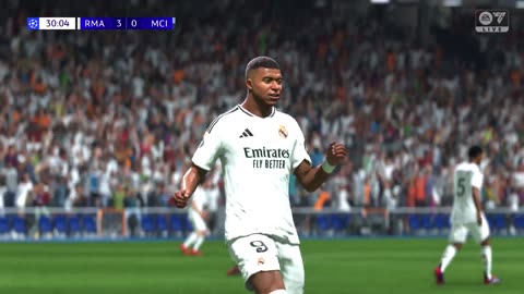 EA Sports FC 25 Mbappe Volley Goal