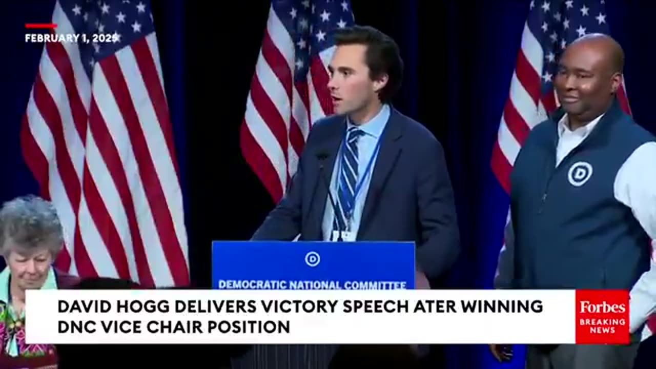 David Hogg Elected As DNC Vice-Chair