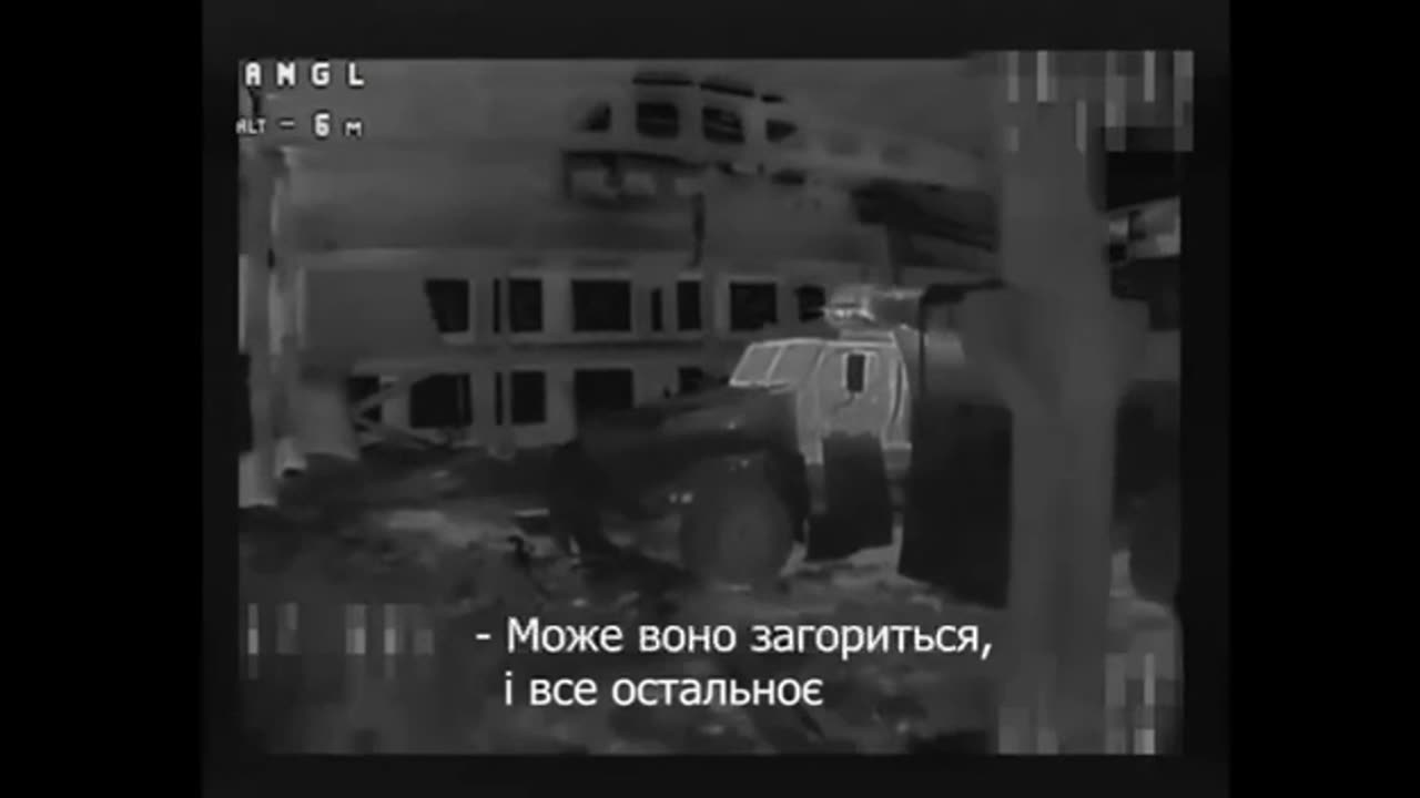 💥 Ukrainian FPV drones on fiber optics destroy enemy equipment at a parking