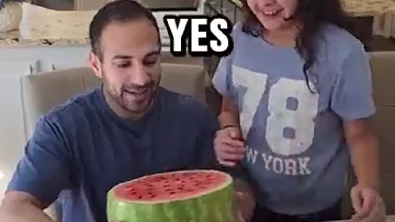 Funny Watermelon Prank 🤣