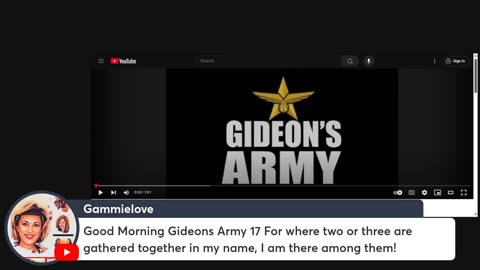 GIDEONS ARMY WEDNESDAY LIVE 11 AM EST 3/12/25