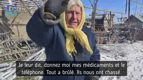 Les soldats ukrainiens ont brûlé la maison d'une grand-mère à Ilyinka, en RPD