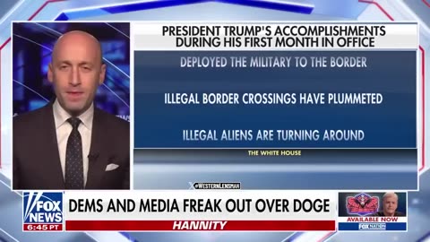 MILLER: What President Trump has exposed through DOGE “should OUTRAGE every American."