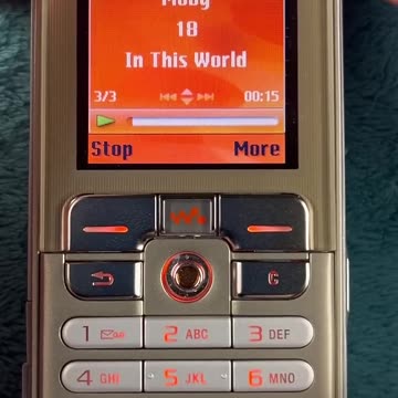 Old is gold Mobile Collection 📲📱 Sony Ericsson W700 w700