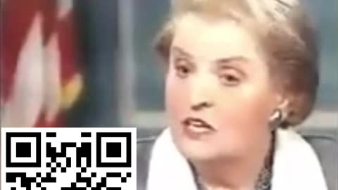 The infamous Madeline Albright interview.