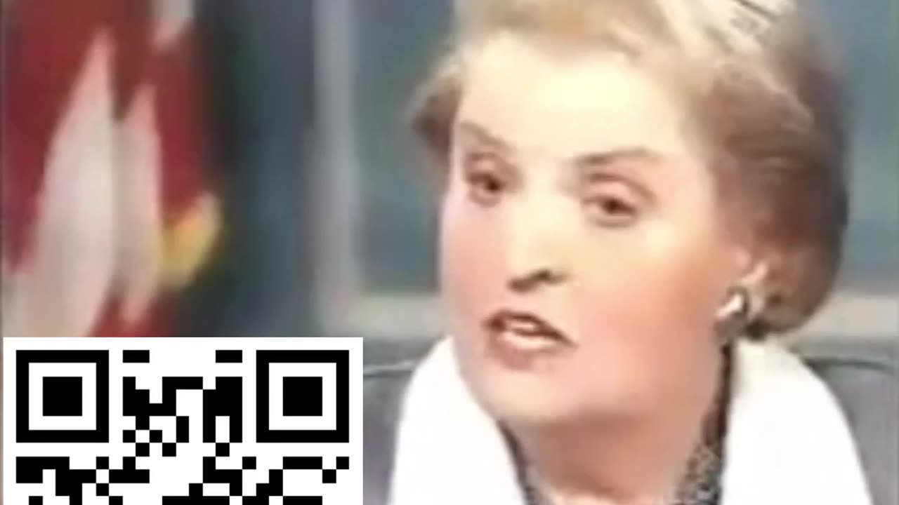 The infamous Madeline Albright interview.