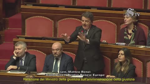 Renzi - Intervento in Senato (22.01.25)