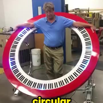 The World’s First Round Keyboard – A Game Changer!