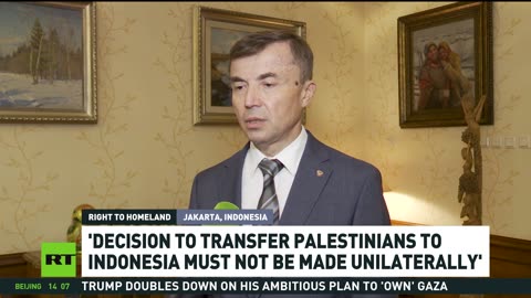 Decision to transfer Palestinians to Indonesia must not be made unilaterally – Russian envoy