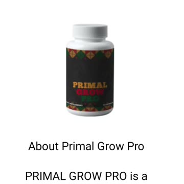 Primal Grow Pro - Top Male Enhancement Solution || #shorts