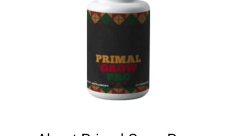 Primal Grow Pro - Top Male Enhancement Solution || #shorts