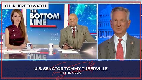 Senator Tuberville Joins the Bottom Line on Fox Business to Discuss Cuts at Education Department