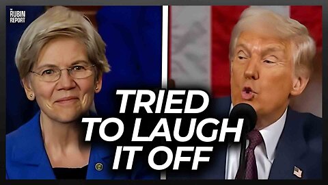 Trump Humiliates Elizabeth Warren to Her Face Live During His Speech