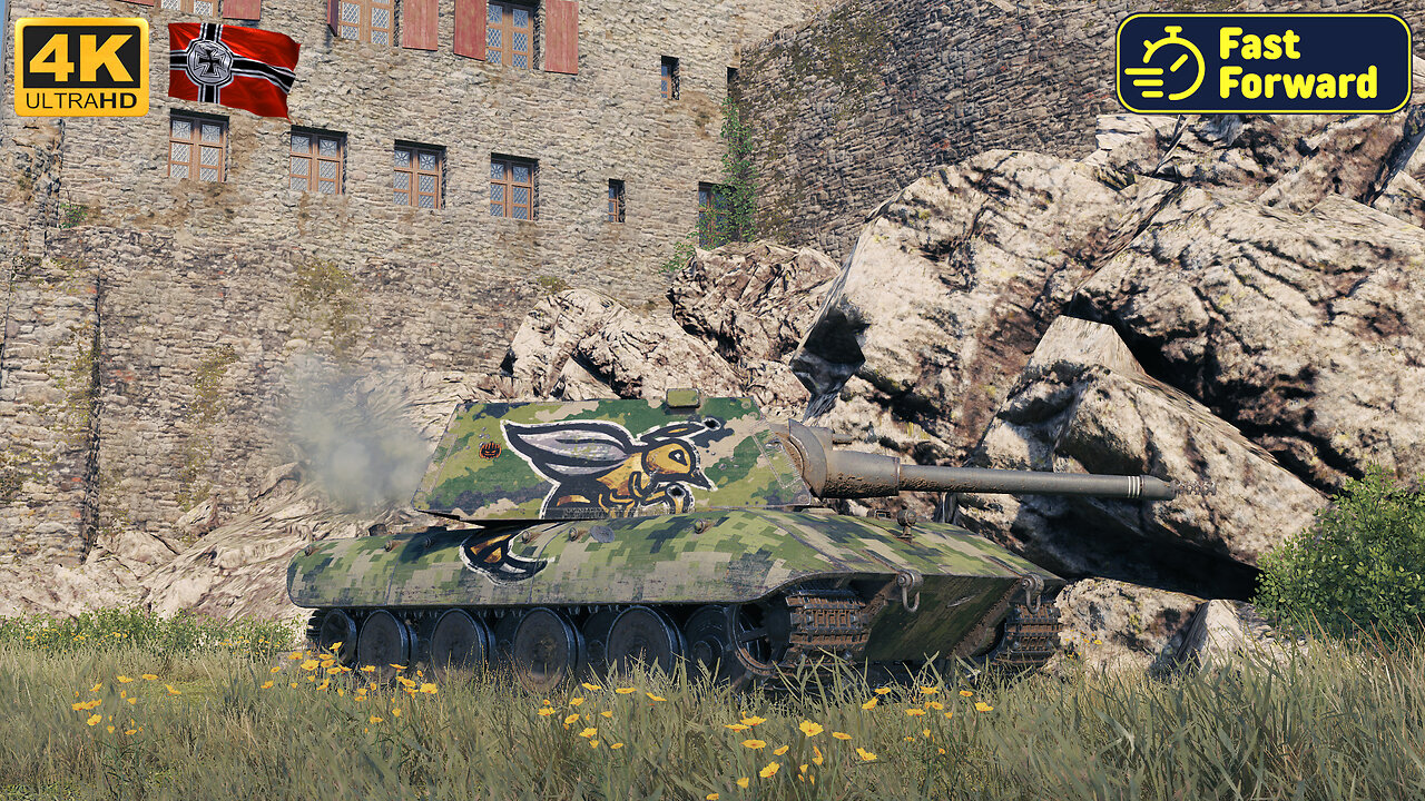 E 100 - Nebelburg - World of Tanks - WoT - FastForward