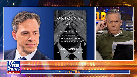 'Gutfeld!' Says Good Luck To CNN's Jake Tapper On Selling A Book About The Obvious