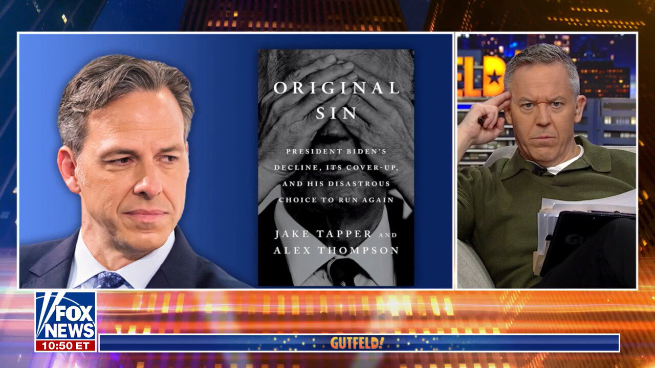 'Gutfeld!' Says Good Luck To CNN's Jake Tapper On Selling A Book About The Obvious