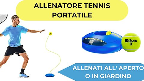 MOVEMATE Tennis Trainer: Allena il tuo Tennis e Padel Ovunque!