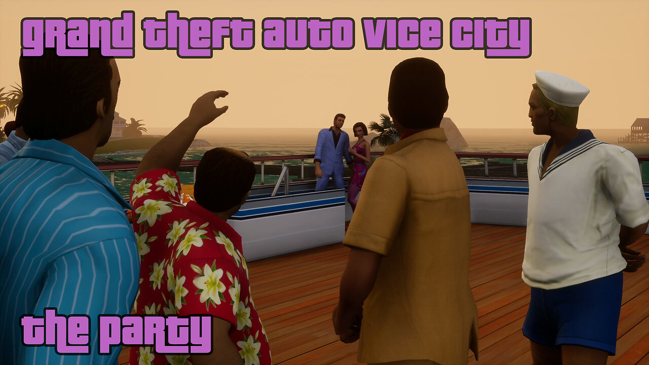 GTA: Vice City - The Definitive Edition | Mission #02: THE PARTY