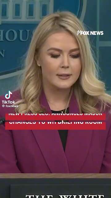 Major Changes Coming For Press Briefing Room