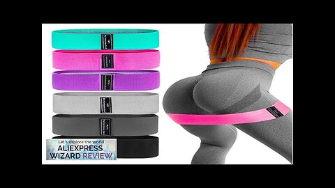 Fabric Resistance Hip Booty Bands Glute Thigh Elastic Workout Bands Squat Circle Review