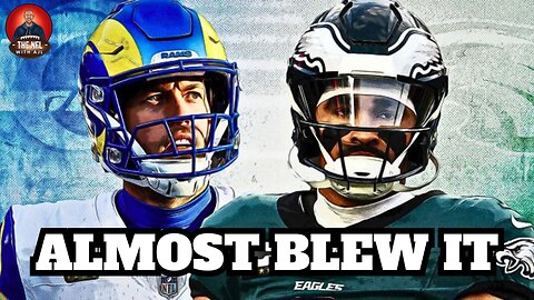 Eagles Almost BLEW IT After Rams Fall Short Of Playoff Comeback | Rams Vs Eagles Divisional Recap