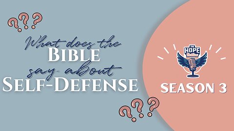 What Does The Bible Say About Self-Defense!?