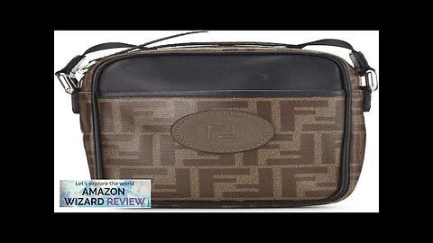 FENDI Pre-Loved Black & Brown Zucca Coated Canvas Crossbody Bag BlackClassic Fendi Review