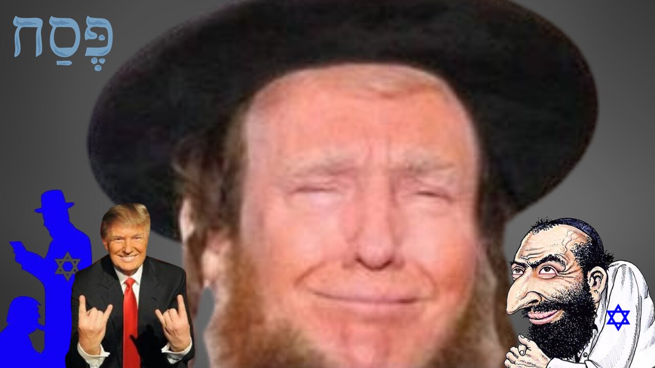 Zion Don_ald Trump ~ Your Messiah is a Talmudic Jew Puppet