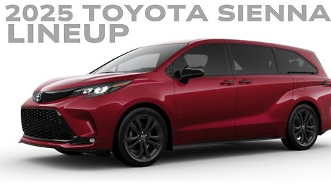 2025 Toyota sienna colors models
