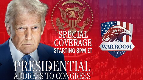 WarRoom Special Coverage: President Trump Addresses a Joint Session of Congress