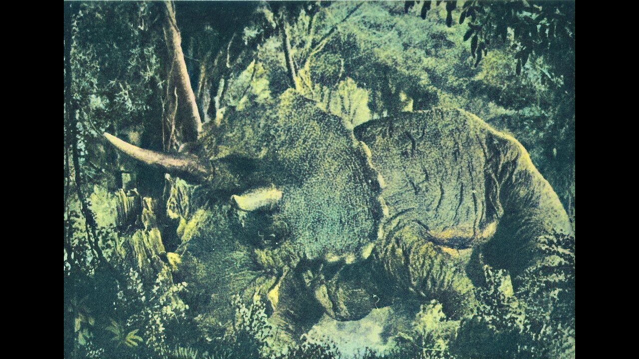 King Kong '33 Triceratops Scene Reconstruction