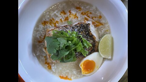 Striped Bass Arroz Caldo