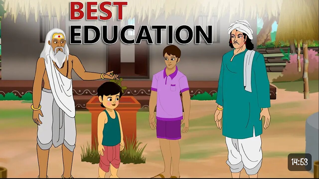 moral story I best education For life|🧬 this video language in English|