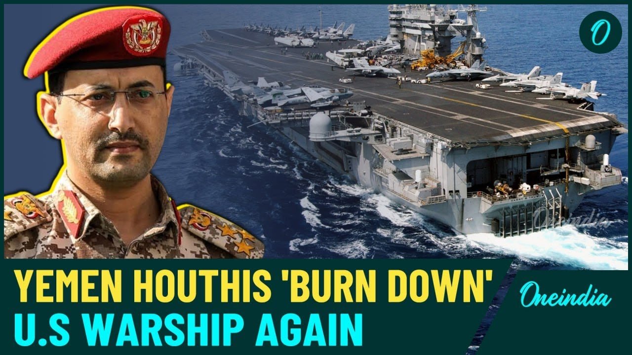 Yemen Full Scale War: U.S Warship Trapped & Hit By Houthis Missiles? Shocking Drone Blitz On Harry